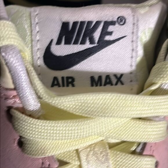 🔥🔥 NIKE Air Max 1 'Spring Mix' Size 8 Teal Tint / Lemon Wash Running Sneakers - Picture 9 of 16